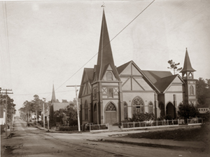 Pacific Grove Church, 1910 - Copyright©2001 California Views