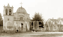 Royal Presidio Chapel Circa 1880, If you would like a copy of this photo please contact California Views Thank you