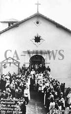 San Rafael Mission Circa 1940, If you would like a copy of this photo please contact California Views Thank you