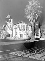 Santa Clara Mission Circa 1940,  If you would like a copy of this photo please contact California Views Thank you